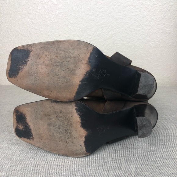 Michael Kors Western Leather Boots sz 9 - Picture 6 of 8